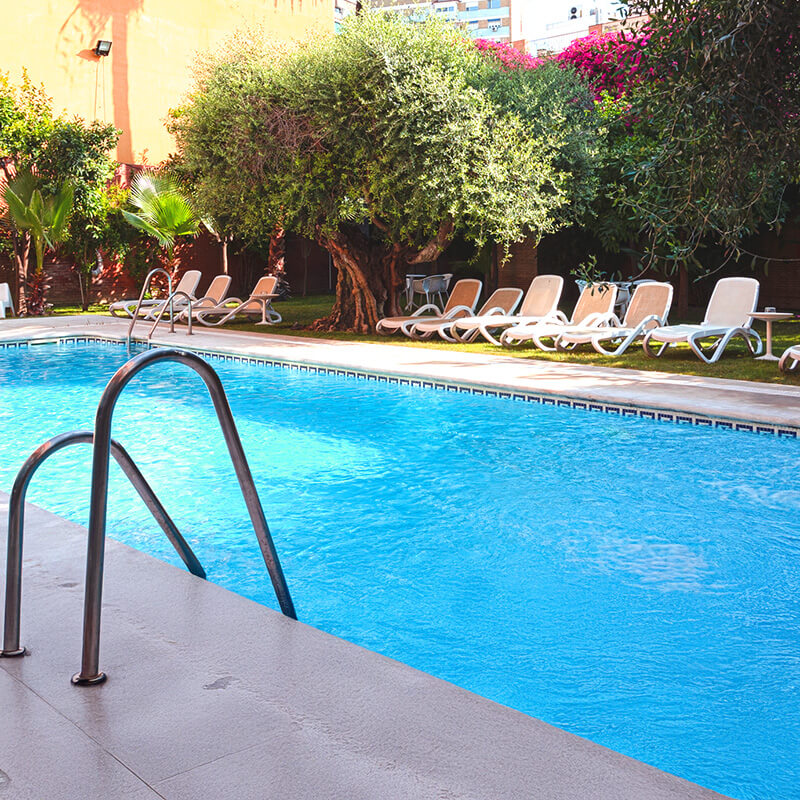 Piscina de hotel en sevilla